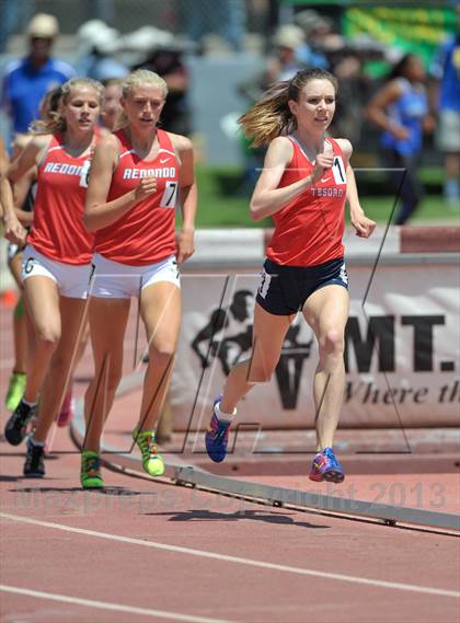 Thumbnail 1 in CIF SS Track and Field Finals (Girls Division 2 - 1600m) photogallery.