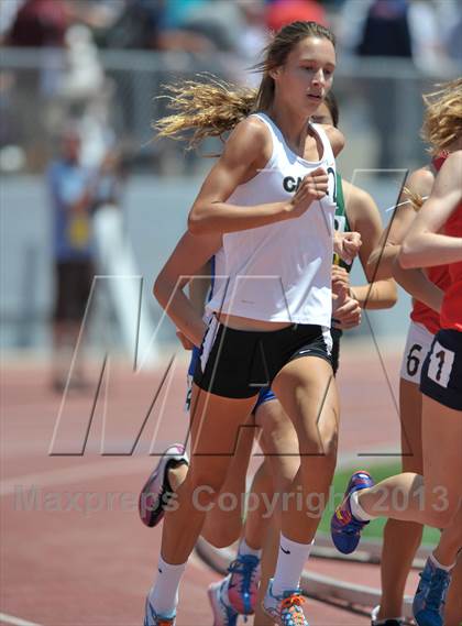 Thumbnail 2 in CIF SS Track and Field Finals (Girls Division 2 - 1600m) photogallery.