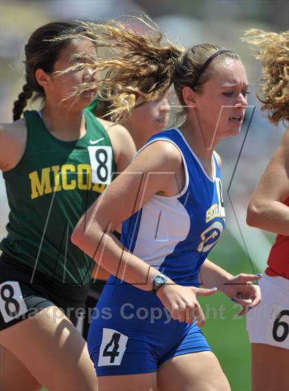 Thumbnail 3 in CIF SS Track and Field Finals (Girls Division 2 - 1600m) photogallery.