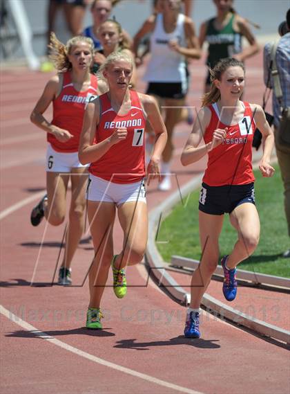 Thumbnail 2 in CIF SS Track and Field Finals (Girls Division 2 - 1600m) photogallery.