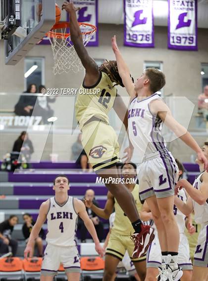 Thumbnail 1 in Pebblebrook vs. Lehi (Utah Holiday Hoopfest) photogallery.