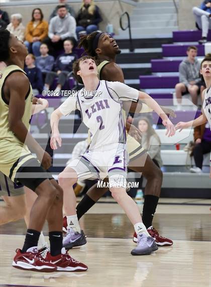 Thumbnail 3 in Pebblebrook vs. Lehi (Utah Holiday Hoopfest) photogallery.