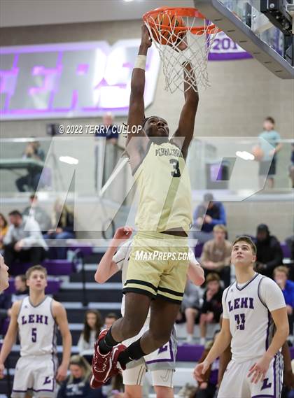 Thumbnail 1 in Pebblebrook vs. Lehi (Utah Holiday Hoopfest) photogallery.