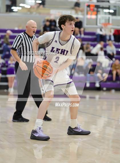 Thumbnail 3 in Pebblebrook vs. Lehi (Utah Holiday Hoopfest) photogallery.
