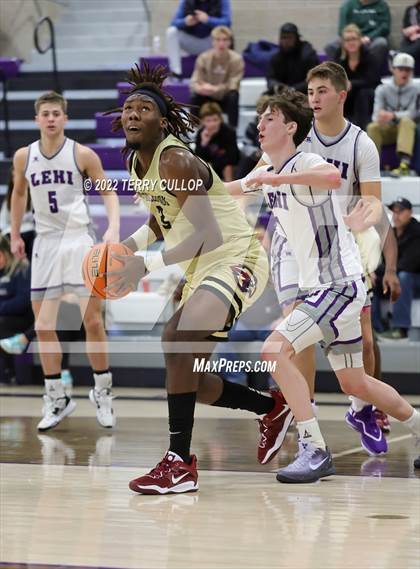 Thumbnail 3 in Pebblebrook vs. Lehi (Utah Holiday Hoopfest) photogallery.