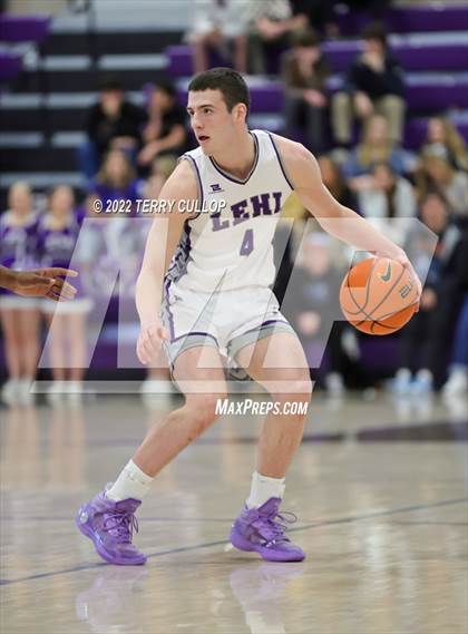 Thumbnail 2 in Pebblebrook vs. Lehi (Utah Holiday Hoopfest) photogallery.
