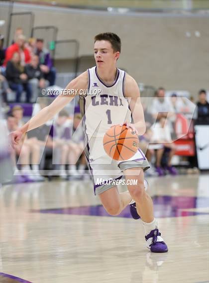 Thumbnail 2 in Pebblebrook vs. Lehi (Utah Holiday Hoopfest) photogallery.