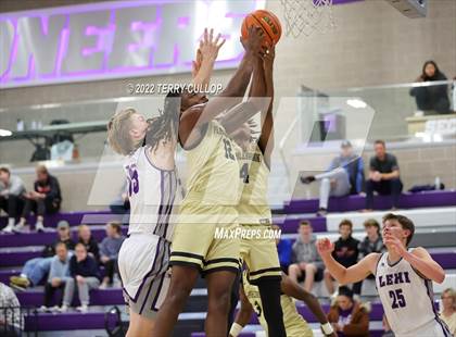 Thumbnail 3 in Pebblebrook vs. Lehi (Utah Holiday Hoopfest) photogallery.