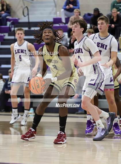 Thumbnail 1 in Pebblebrook vs. Lehi (Utah Holiday Hoopfest) photogallery.