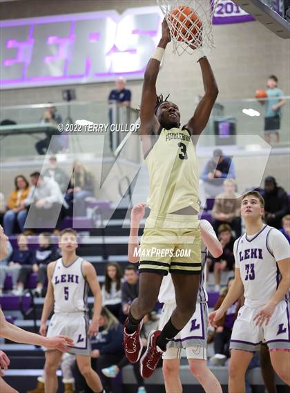 Thumbnail 3 in Pebblebrook vs. Lehi (Utah Holiday Hoopfest) photogallery.