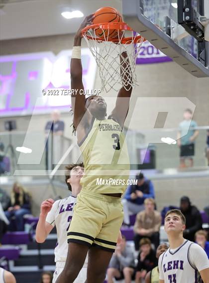 Thumbnail 3 in Pebblebrook vs. Lehi (Utah Holiday Hoopfest) photogallery.