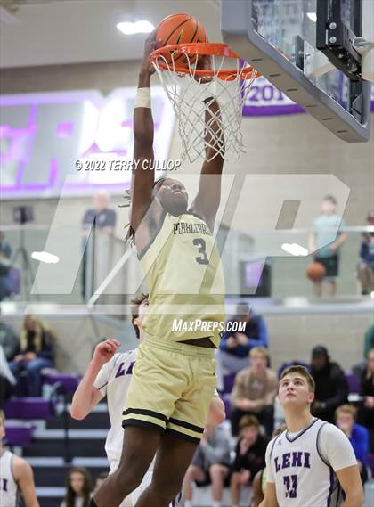 Thumbnail 2 in Pebblebrook vs. Lehi (Utah Holiday Hoopfest) photogallery.