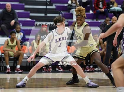 Thumbnail 2 in Pebblebrook vs. Lehi (Utah Holiday Hoopfest) photogallery.