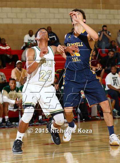 Thumbnail 2 in Long Beach Poly vs. Campbell Hall (Pacific Shores Tournament) photogallery.