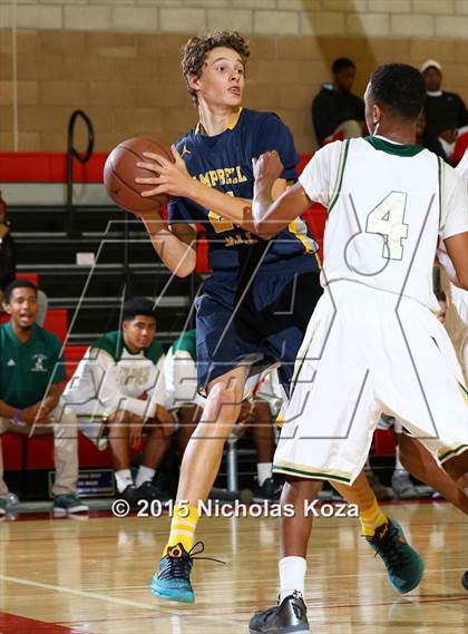 Thumbnail 1 in Long Beach Poly vs. Campbell Hall (Pacific Shores Tournament) photogallery.