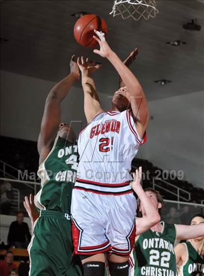 Thumbnail 1 in Ontario Christian vs. Glendora (So Cal Shootout) photogallery.