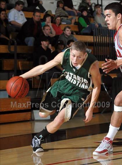 Thumbnail 3 in Ontario Christian vs. Glendora (So Cal Shootout) photogallery.