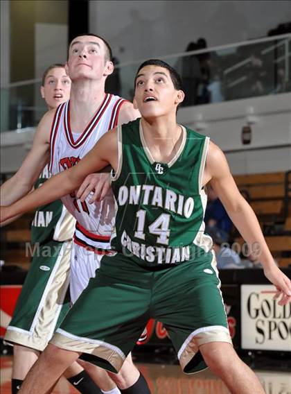 Thumbnail 2 in Ontario Christian vs. Glendora (So Cal Shootout) photogallery.