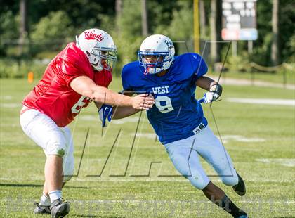Thumbnail 2 in Rhode Island All-Star Game (East vs West) photogallery.