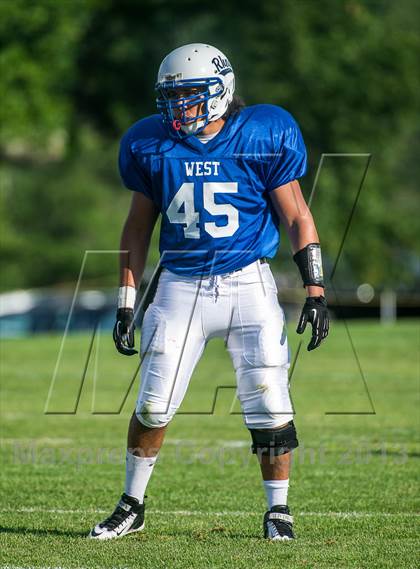 Thumbnail 1 in Rhode Island All-Star Game (East vs West) photogallery.