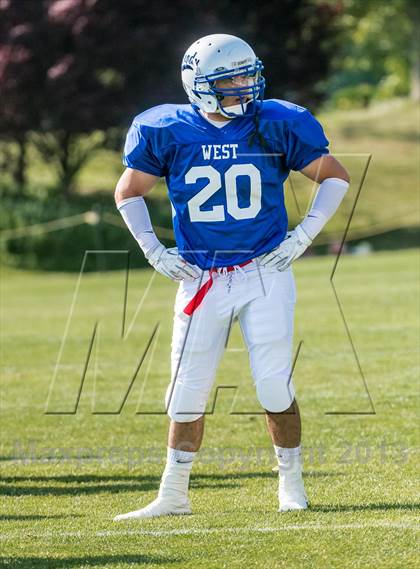 Thumbnail 1 in Rhode Island All-Star Game (East vs West) photogallery.