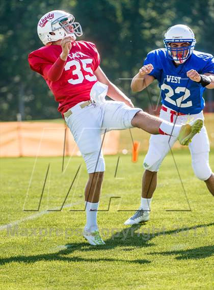 Thumbnail 2 in Rhode Island All-Star Game (East vs West) photogallery.