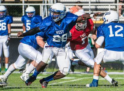 Thumbnail 1 in Rhode Island All-Star Game (East vs West) photogallery.