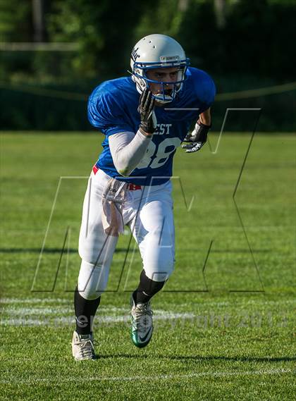 Thumbnail 1 in Rhode Island All-Star Game (East vs West) photogallery.