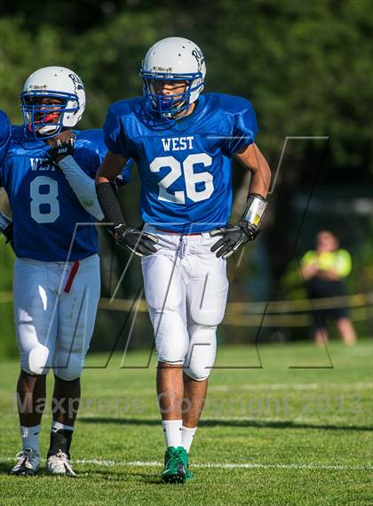 Thumbnail 1 in Rhode Island All-Star Game (East vs West) photogallery.