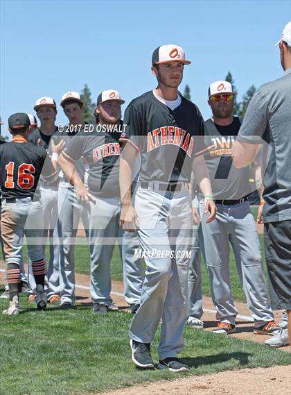 Thumbnail 1 in Athenian vs. Redwood Christian (CIF NCS D5 Final) photogallery.