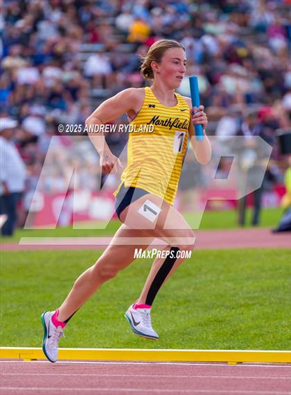 Thumbnail 2 in CHSAA State Championships (4 x 400m Finals) photogallery.