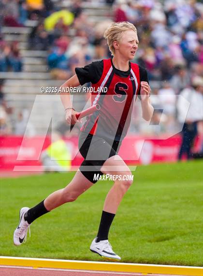 Thumbnail 2 in CHSAA State Championships (4 x 400m Finals) photogallery.