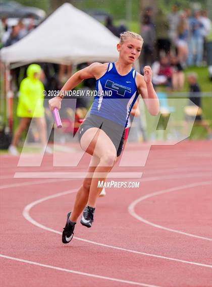 Thumbnail 2 in CHSAA State Championships (4 x 400m Finals) photogallery.