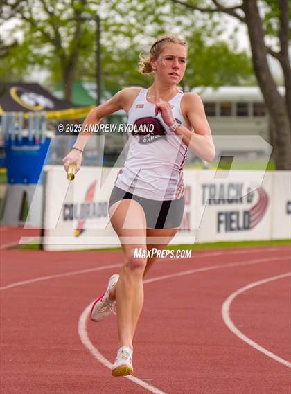 Thumbnail 2 in CHSAA State Championships (4 x 400m Finals) photogallery.