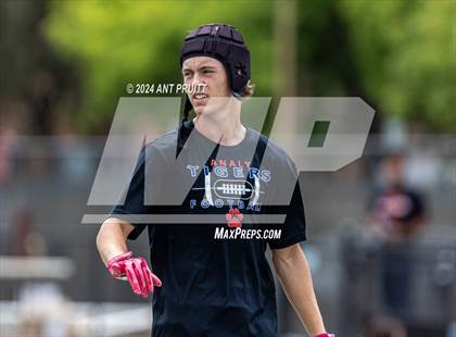 Thumbnail 3 in Analy vs Rancho Cotate (Santa Rosa Junior College Bear Cubs 7 on 7 Tournament) photogallery.