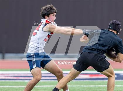 Thumbnail 2 in Analy vs Rancho Cotate (Santa Rosa Junior College Bear Cubs 7 on 7 Tournament) photogallery.