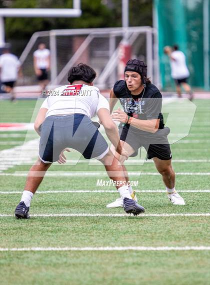 Thumbnail 3 in Analy vs Rancho Cotate (Santa Rosa Junior College Bear Cubs 7 on 7 Tournament) photogallery.