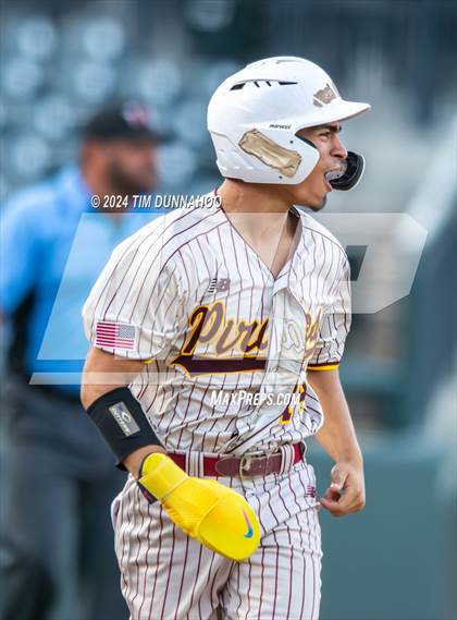 Thumbnail 2 in Centerville vs. Collinsville (UIL 2A Baseball Semifinal) photogallery.