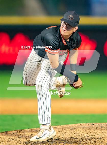 Thumbnail 2 in Centerville vs. Collinsville (UIL 2A Baseball Semifinal) photogallery.