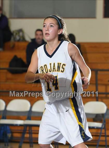 Thumbnail 2 in Del Campo vs. Oak Ridge (Trojan Toss-Up) photogallery.