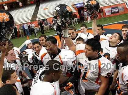 Thumbnail 1 in Tuckahoe vs. Caledonia-Mumford (NYSPHSAA Class D Final) photogallery.