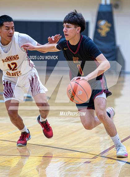 Thumbnail 2 in Academy for Technology and The Classics @ Santa Fe Indian (NMAA District 2-3A Round 1) photogallery.