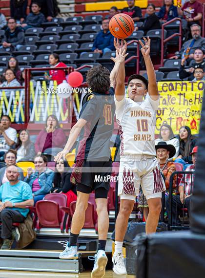 Thumbnail 2 in Academy for Technology and The Classics @ Santa Fe Indian (NMAA District 2-3A Round 1) photogallery.