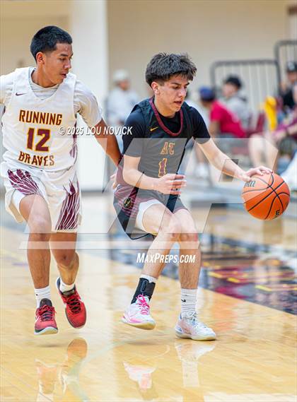 Thumbnail 2 in Academy for Technology and The Classics @ Santa Fe Indian (NMAA District 2-3A Round 1) photogallery.