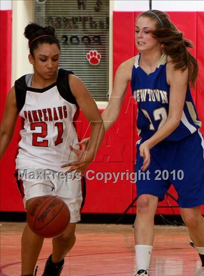 Thumbnail 3 in Newtown @ Pomperaug (SWC Quarterfinal) photogallery.