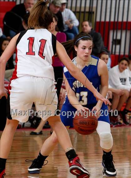 Thumbnail 3 in Newtown @ Pomperaug (SWC Quarterfinal) photogallery.