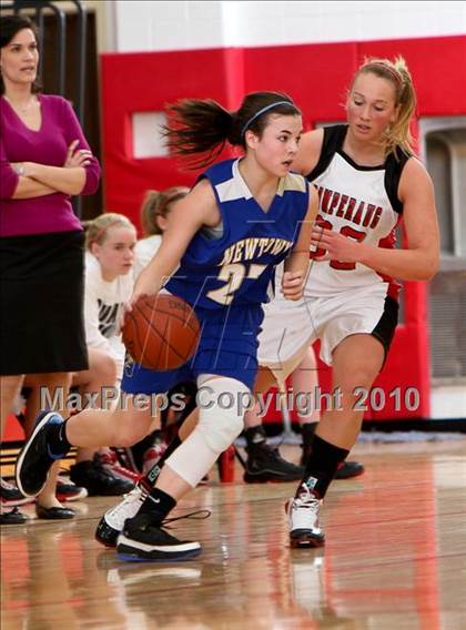 Thumbnail 1 in Newtown @ Pomperaug (SWC Quarterfinal) photogallery.
