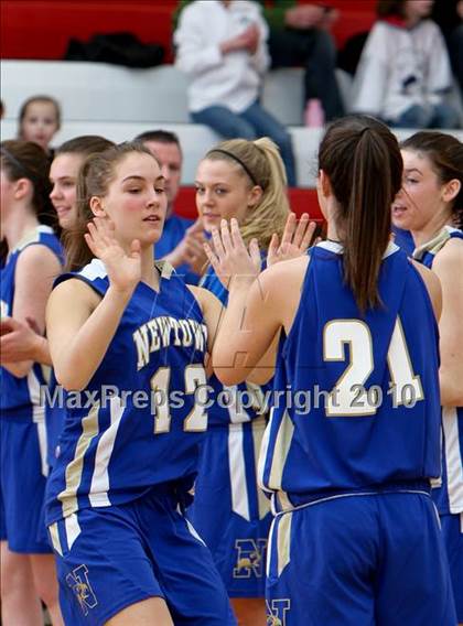 Thumbnail 1 in Newtown @ Pomperaug (SWC Quarterfinal) photogallery.