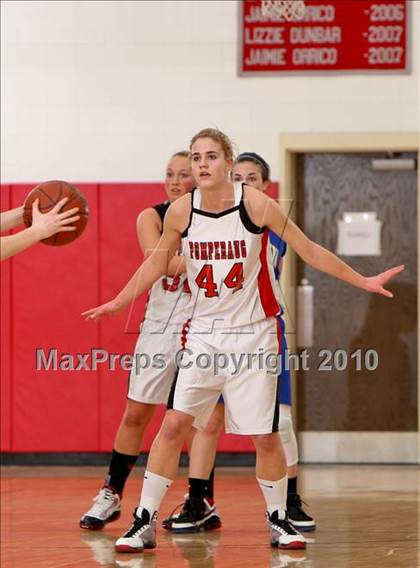 Thumbnail 3 in Newtown @ Pomperaug (SWC Quarterfinal) photogallery.