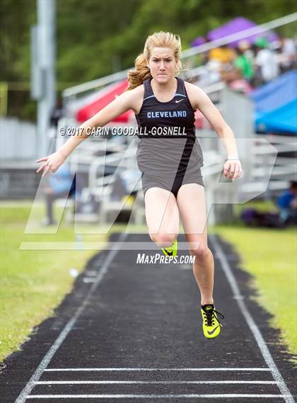 Thumbnail 2 in NCHSAA 3A East Regional (Girls Field Events) photogallery.